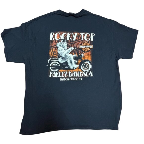 Rocky Top Harley Davidson T-Shirt - Picture 1 of 5